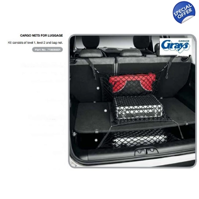 Fiat 500L Cargo Net Set set of 3 | 71806601 | 71807224
