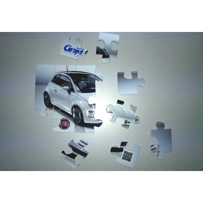 Fiat 500 Magnetic Puzzle