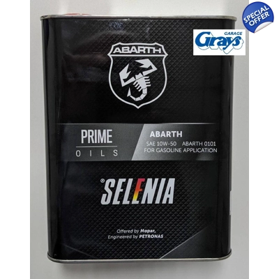 Selenia Abarth 10W-50 Engine Oil (2 Litre Pack Size)