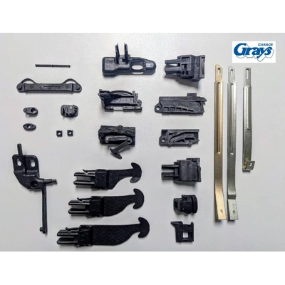 Fiat 500C Roof Kit Parts