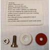 PTFE Washers for Spring gun. Click on model when you check out.