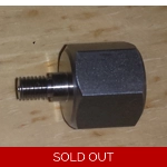 FX 200 Pressure gauge adaptor in Stainless Steel