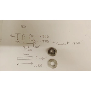 Walther LGV Master or Competition Tuning parts P Weights