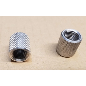 Silencer Thread Protector Natural colour Aluminium Xtra long at 17 mm