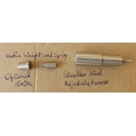 Theoben Rapid 7 Std Adjustable Hammer in Stainless Steel option inertia W & Sp.. Theoben Rapid 7 Std Adjustable Hammer in Stainless Steel option inertia W & Sp..