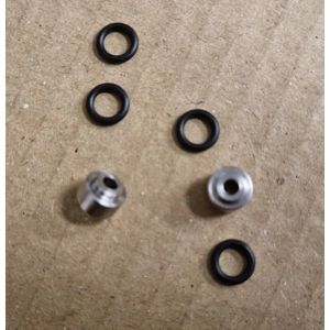 Titan Falcon Brass Transfer Ports 2 with O rings 4