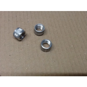 Silencer Thread Protector Aluminium small. Natural colour