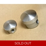 SMK QB/XS/TH 78/79 Lower larger rear cap in Stainless Steel.