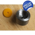 Co2 Large bottle adaptor to fit large Co2 bottles like fire extinguishers .858.. Co2 Large bottle adaptor to fit large Co2 bottles like fire extinguishers .858..