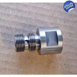 Theoben Rapid 7 Stainless Steel Short bottle holder Double high flow