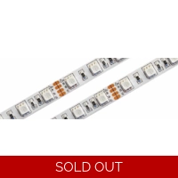 5050 RGB Strip Light, 60 LED Per Meter, 14.2W, 5M Roll