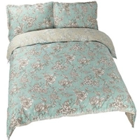 Aquataine King Cotton Duvet Set Eau De Nil Blue