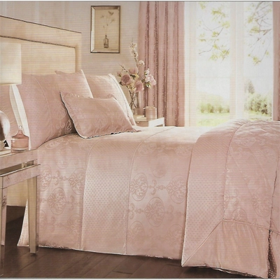 Kimberly Jacquard Throwover Dusky Rose Kimberly Jacquard Throwover Dusky Rose