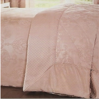 Kimberly Jacquard Throwover Dusky Rose