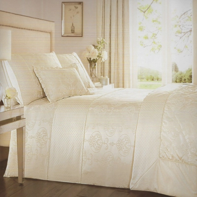 Kimberly Jacquard Throwover Ivory Kimberly Jacquard Throwover Ivory