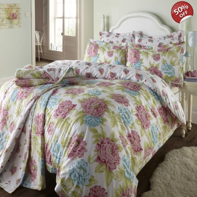 Sudeley King Floral Duvet Set Sudeley King Floral Duvet Set