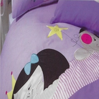 Sleepy Friends Single Bed in a Bag Lilac