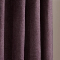 Machello Eyelet 66x72 Curtains Plum