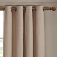 Machello Eyelet 66x72 Curtains Cream