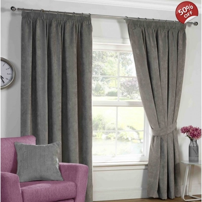 Harper 52x90 lined curtains silver Harper 52x90 lined curtains silver