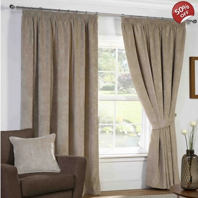 Harper 52x90 lined curtains Stone Harper 52x90 lined curtains Stone
