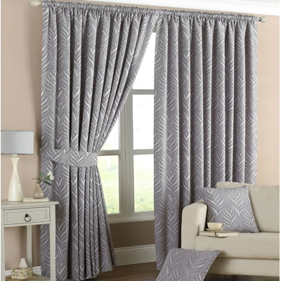 Willow 66x90 lined curtains Silver