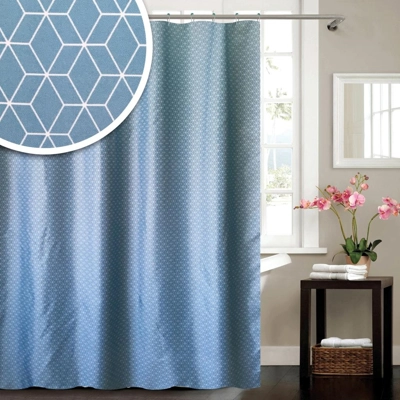 Geometric Shower Curtain Geometric Shower Curtain