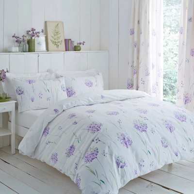 Allium SuperKing Duvet Set Lilac Allium SuperKing Duvet Set Lilac