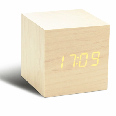 Gingko Cube Click Clock..
