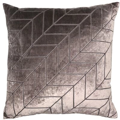 Hoxley large feather filled cushion Truffle Hoxley large feather filled cushion Truffle