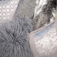 Austin Feather Filled Large Cushion Slate