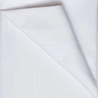 400TC Double Flat Sheet White Egyptian Cotton Sateen 400TC Double Flat Sheet White Egyptian Cotton Sateen