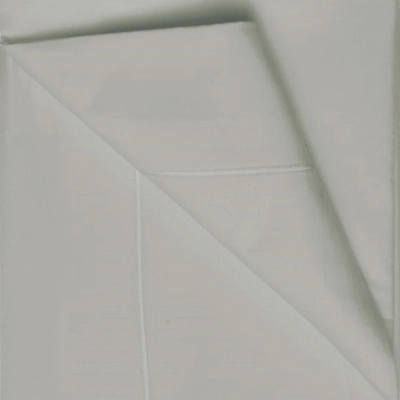 400TC King Flat Sheet Platinum Silver Grey Egyptian Cotton Sateen