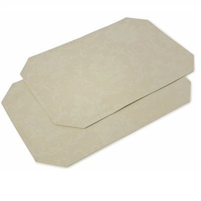 Opulence Placemats Set of 2 cream