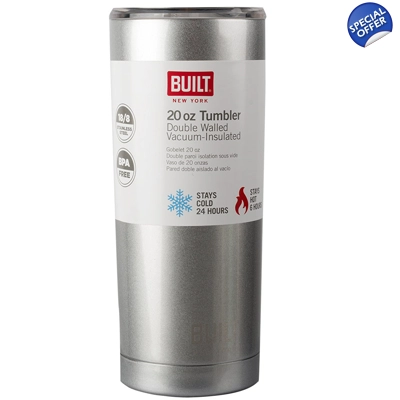 Built Hydration Tumbler Silver