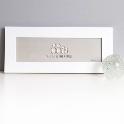 Glass People Together We Make a Family