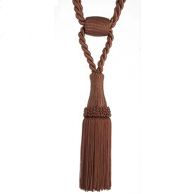 Value classic tassel tieback chocolate