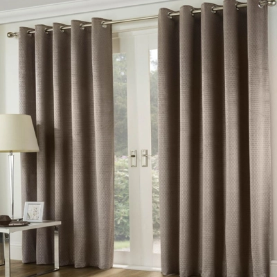 Bari 66x72 Eyelet Lined Curtains Champagne Bari 66x72 Eyelet Lined Curtains Champagne