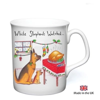 Christmas Card While Shepherds Watched