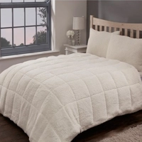 Teddy Fleece Pair of Pillows