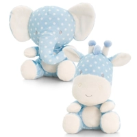 Baby Spotty Giraffe Blue