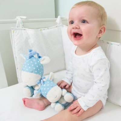 Baby Spotty Giraffe Blue Baby Spotty Giraffe Blue