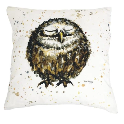 Oscar Owl Feather Filled Cushion