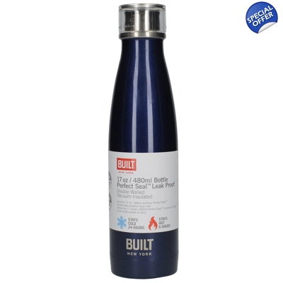 Built Hydration Bottle Midnight Blue Built Hydration Bottle Midnight Blue