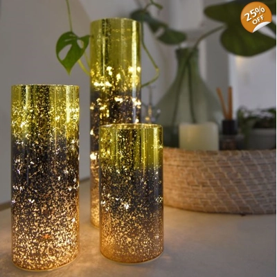 Twilight Glass Cylinder Lamp Large Twilight Glass Cylinder Lamp Large