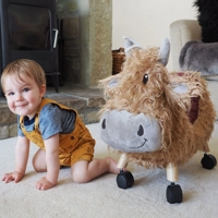 Huggable Highland Cow Ride On