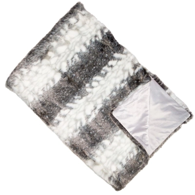 Frost Luxury Faux Fur Throw