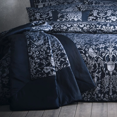 Arden Jacquard Throwover Set Midnight Arden Jacquard Throwover Set Midnight