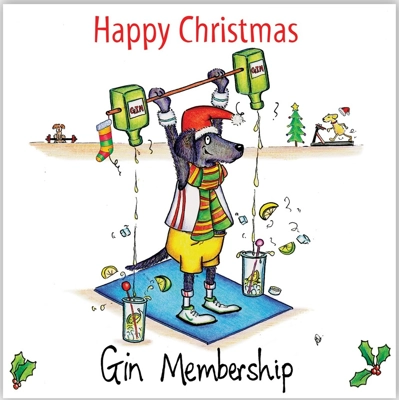 Christmas Card Gin Membership Christmas Card Gin Membership