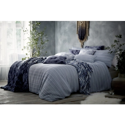Mali Superking Seersucker Waffle Duvet Set